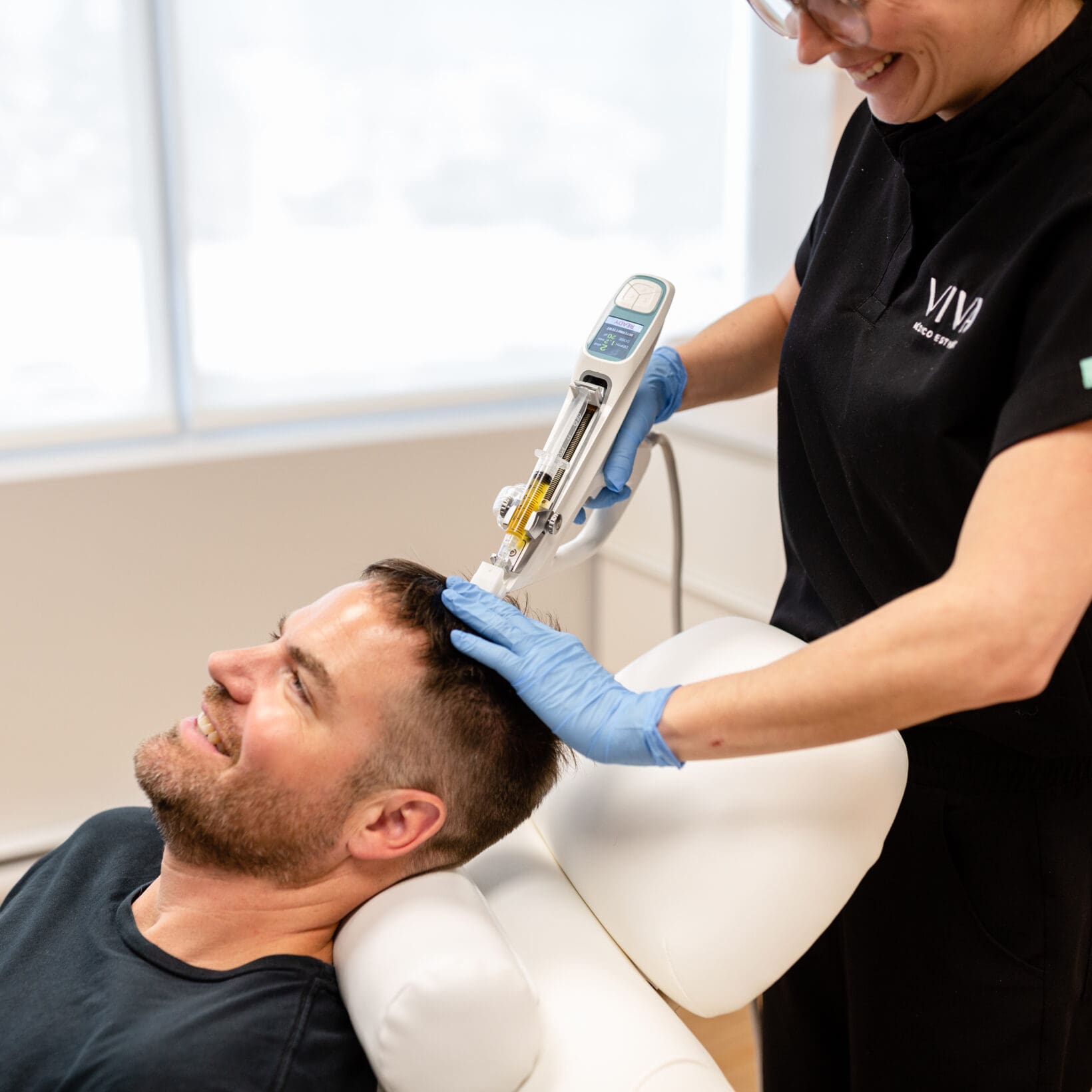 PRP cheveux Cliniques Viva